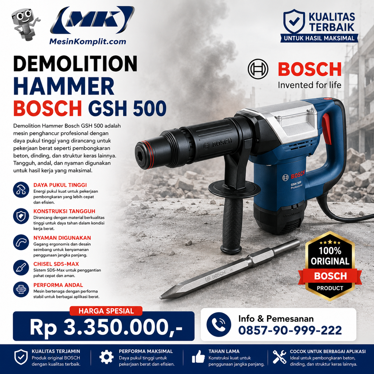 Demolition Hammer Bosch (...